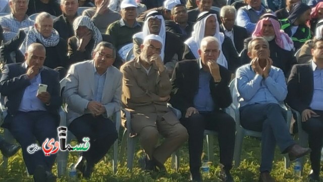 إختتام المهرجان المركزي لإحياء ذكرى يوم الأرض في قرية أم الحيران